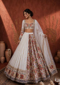 Vrishti Premium Georgette Lehenga Choli Set with Sequin & Foil Mirror Work