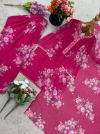 Georgette Digital Printed Pakistani Style Suit, Beautiful Gift for Her