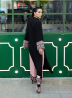 Beautiful Rayon Cotton Kurta Palazzo Set with Thread Work