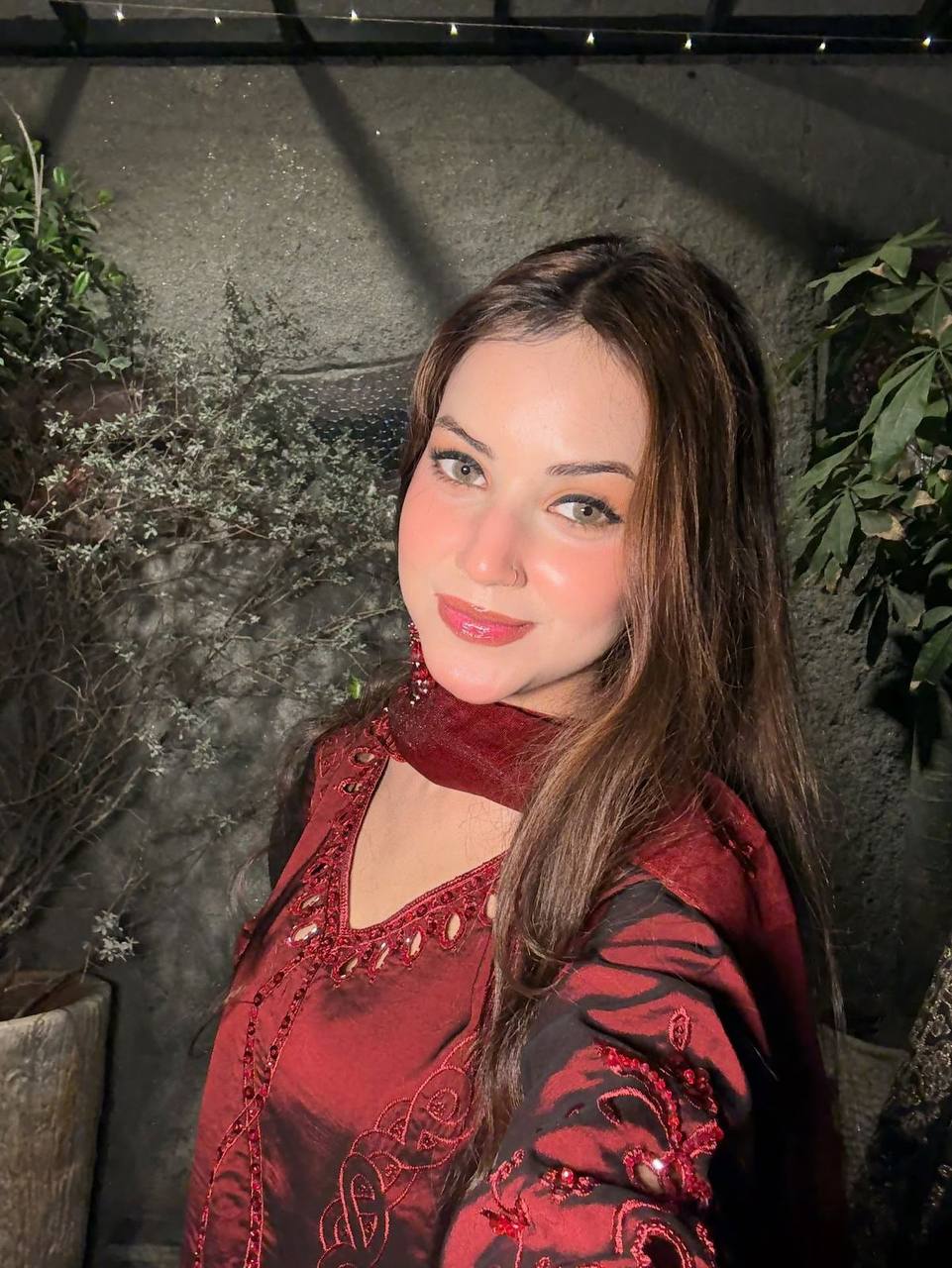 Women's Party Wear Sequin Embroidered Kurti Set with Palazzo
