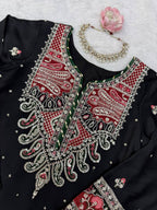 Meherika Pakistani Style Suit with Thread & Sequins Work