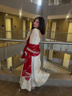 Mehr Heavy Chinon Silk Embroidered Anarkali Suit Set with Sequin Work Dupatta