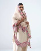 Designer Heavy Georgette Farshi Suit with Thread Embroidery Work
