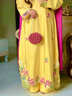 Zevriya Designer Pure Heavy HO Silk Long Embroidered Top with Full-Stitched Palazzo Pant & Tabby Digital Print Dupatta
