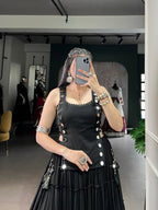 Navyara Feather-Light Navratri Lehenga with Blouse & Koti Set