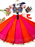Meher Gota Patti Heavy Rayon Embroidered Lehenga Choli