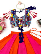 Meher Gota Patti Heavy Rayon Embroidered Lehenga Choli