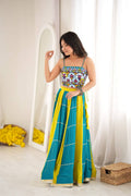 Noor Gota Patti Heavy Rayon Embroidered Lehenga Choli