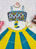 Noor Gota Patti Heavy Rayon Embroidered Lehenga Choli