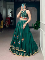 Garvika Gamthi Mirror Work Navratri Lehenga Choli Set
