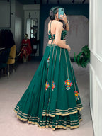 Garvika Gamthi Mirror Work Navratri Lehenga Choli Set