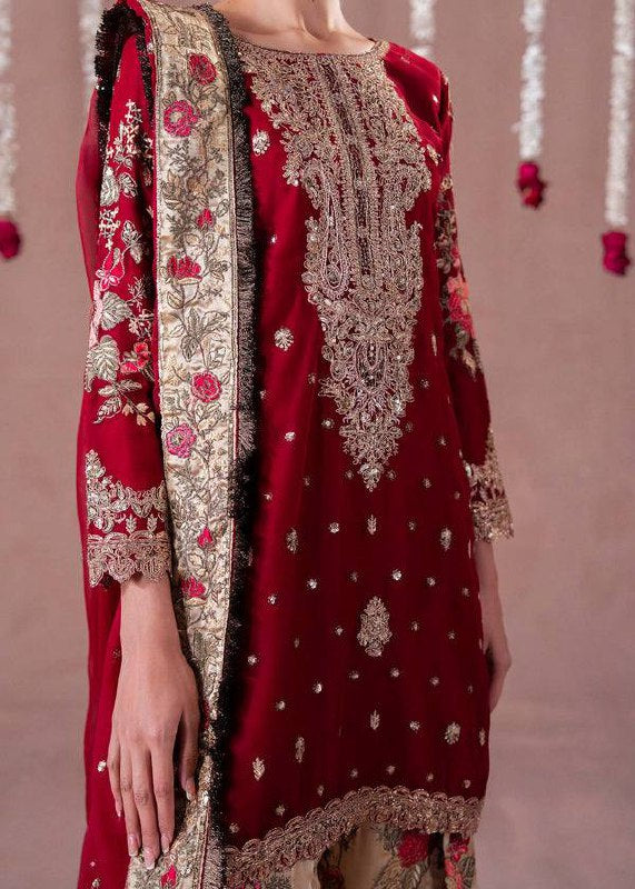 Elegant Embroidered Patiala Salwar Kameez with Georgette Dupatta Set