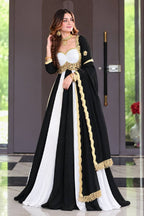Virellia Designer Heavy Fandy Silk Anarkali Suit with 3mm Sequin & Embroidery Work Dupatta