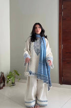 Zareen Noor Designer Satin Rayon Farshi Palazzo with Digital Print Dupatta