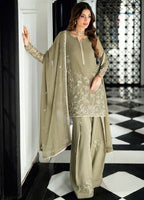 Kashvi Faux Georgette Thread & Sequence Embroidered Kurti with Palazzo & Dupatta Set
