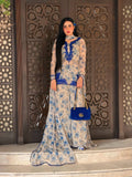 Aavika Heavy Faux Georgette Digital Print Kurti with Palazzo & Dupatta Set