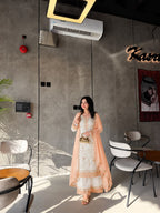 Zareen Heavy Faux Georgette Sequin Embroidered Palazzo Suit Set with Matching Dupatta