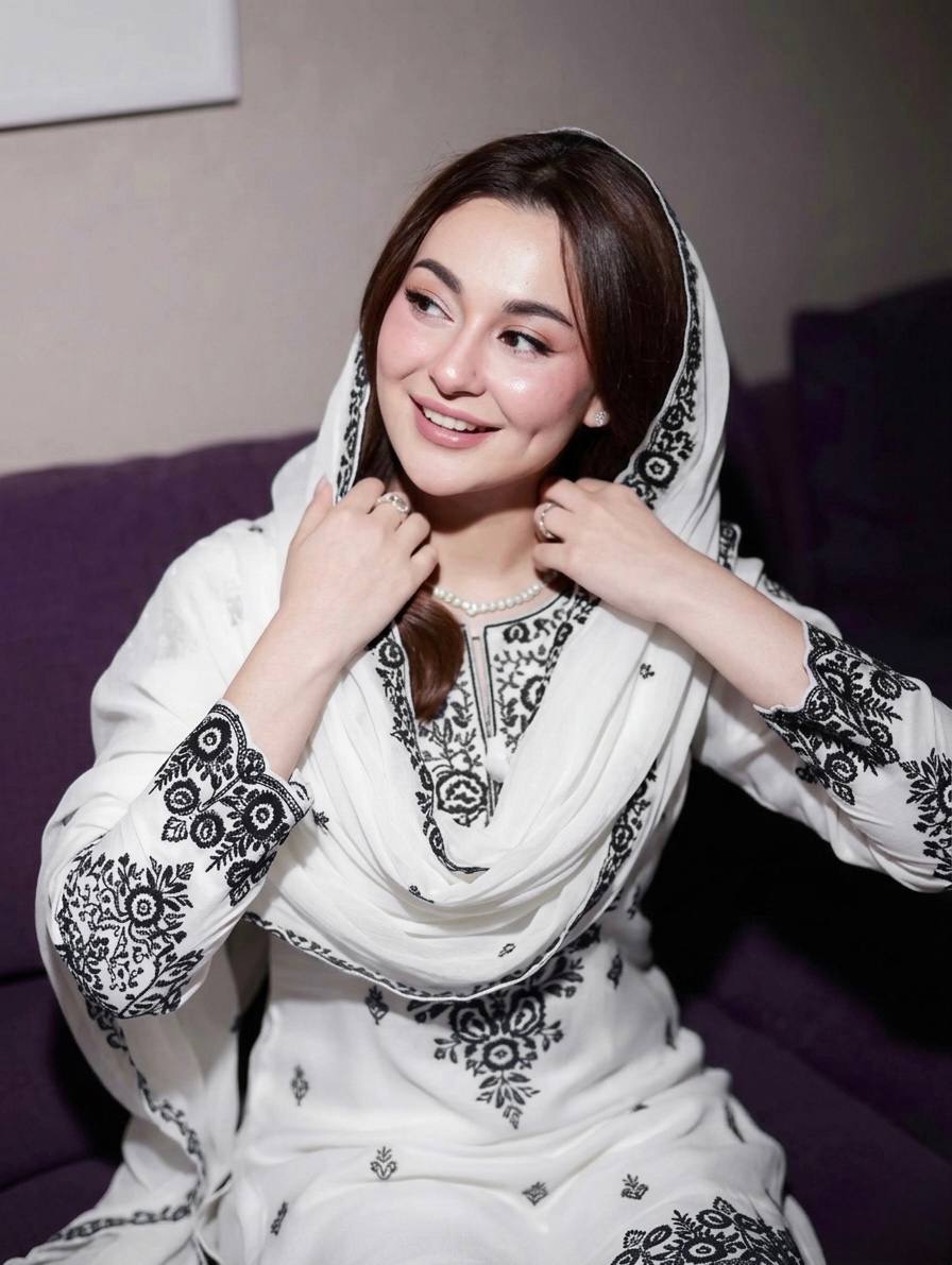 Statement Rayon Cotton Suit with Fine Thread Detailing