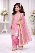 Vaanya Fendy Silk Sequins Embroidered Palazzo Suit with Dupatta