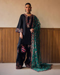 Luxury Embroidered Roman Silk Suit
