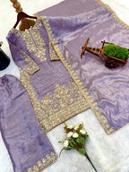 Wedding Ready Palazzo Set with Heavy Coding Embroidery Work