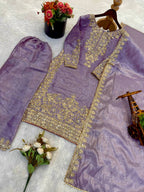 Wedding Ready Palazzo Set with Heavy Coding Embroidery Work