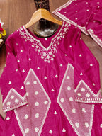 Mehera Chinon Sequins Embroidered Sharara Suit with Dupatta