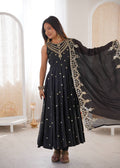Premium Party Wear Anarkali Set with Rich Sequence Work