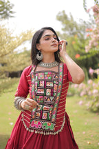 Nayantara Kora Cotton Kutchi Patchwork Lehenga Choli Set