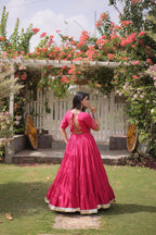 Nayantara Kora Cotton Kutchi Patchwork Lehenga Choli Set
