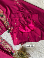 Designer Ethnic Dhoti Set with Sequence Embroidery Work