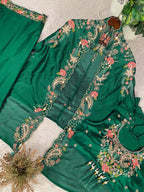 Designer Ethnic Dhoti Set with Sequence Embroidery Work