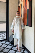 Zarisha Satin Rayon Sequins Embroidered Farshi Pajama Suit with Dupatta