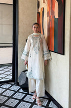 Zarisha Satin Rayon Sequins Embroidered Farshi Pajama Suit with Dupatta