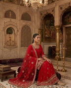 Luxury Sequence Embroidered Sharara Suit for Festive Occasions