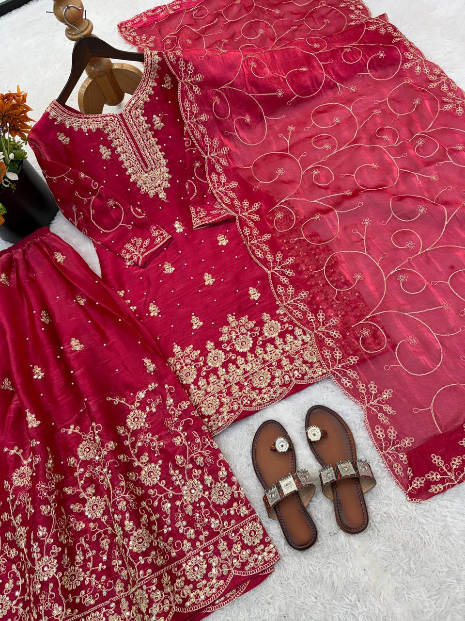 Premium Sequence Work Outfit Crafted for Special Occasions