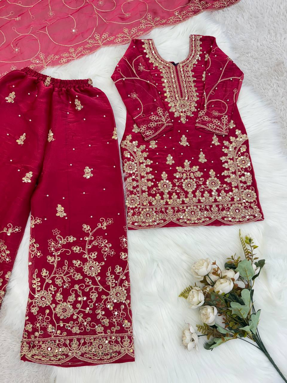 Premium Sequence Work Outfit Crafted for Special Occasions