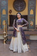 Elegant Zari Embroidered Lehenga with Designer Dupatta