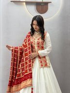 Royal Badhni Style Pure Chinon Silk Lehenga Choli with Heavy Sequin Embroidery, Thread & Cording Work, Dori Cancan Lehenga and Designer Dupatta
