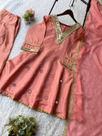 Luxury Salwar Suit with Sequence Embroidery Detailing
