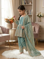 Wedding Special Fendy Silk Sequence Embroidery Palazzo Collection