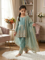 Wedding Special Fendy Silk Sequence Embroidery Palazzo Collection