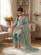 Wedding Special Fendy Silk Sequence Embroidery Palazzo Collection