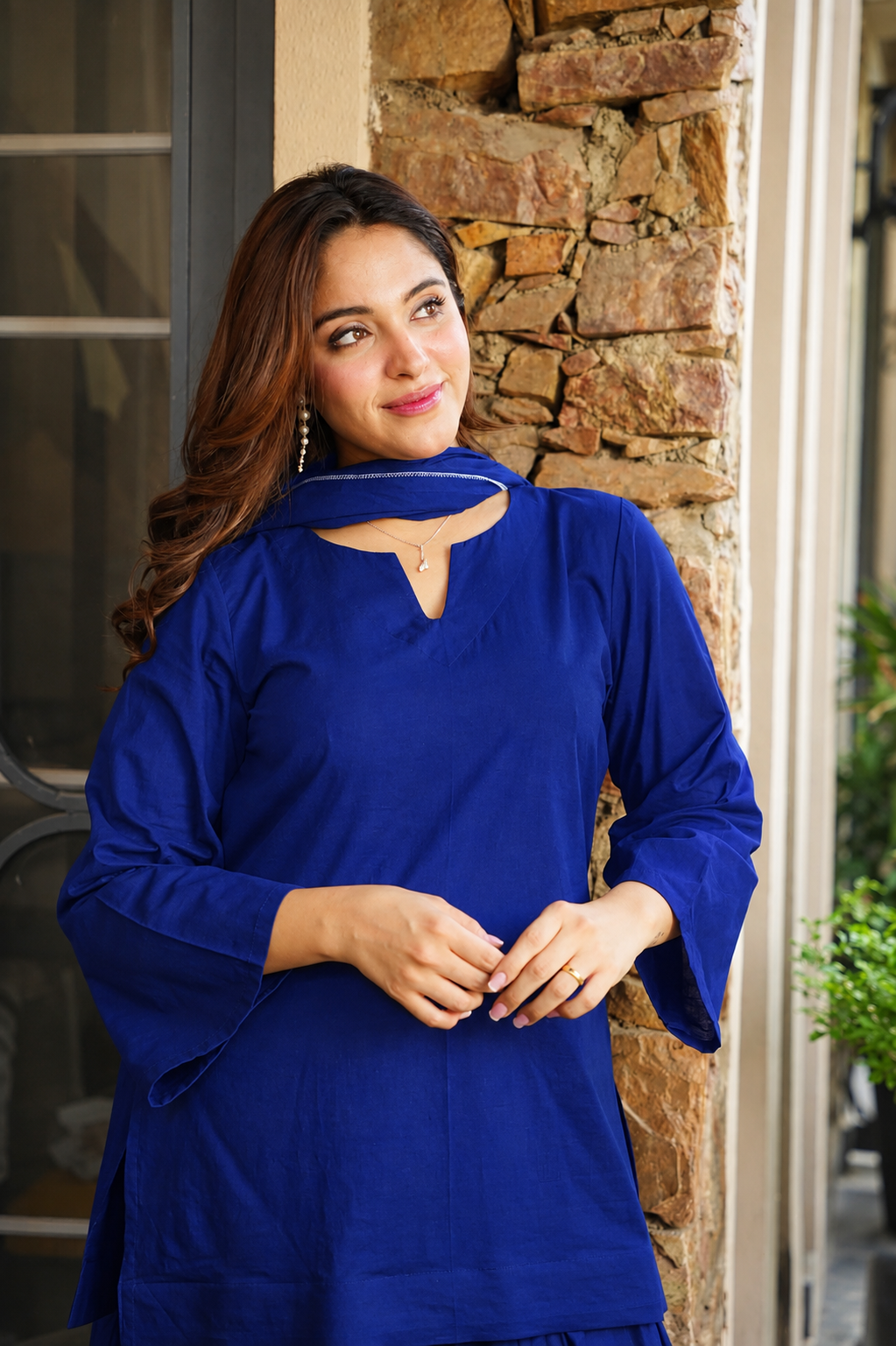 Beautiful Black Farshi Salwar Suit Set