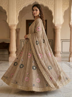 Meher-E-Gul Luxury Stone Embroidered Anarkali Set