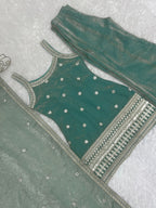 Navyasha Gorgeous Frendy Silk Embroidered Kurta with Bell Bottom & Dupatta