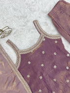 Navyasha Gorgeous Frendy Silk Embroidered Kurta with Bell Bottom & Dupatta
