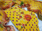 Reyanshi Designer Cotton Bandhani Kurti with Pant & Mulmal Dupatta