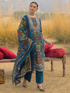 Aadhira Cotton Digital Print & Sequins Work Kurti with Pant & Dupatta