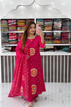 Nayantara Heavy Pure Cotton Hand Work Kurti with Pant & Dupatta